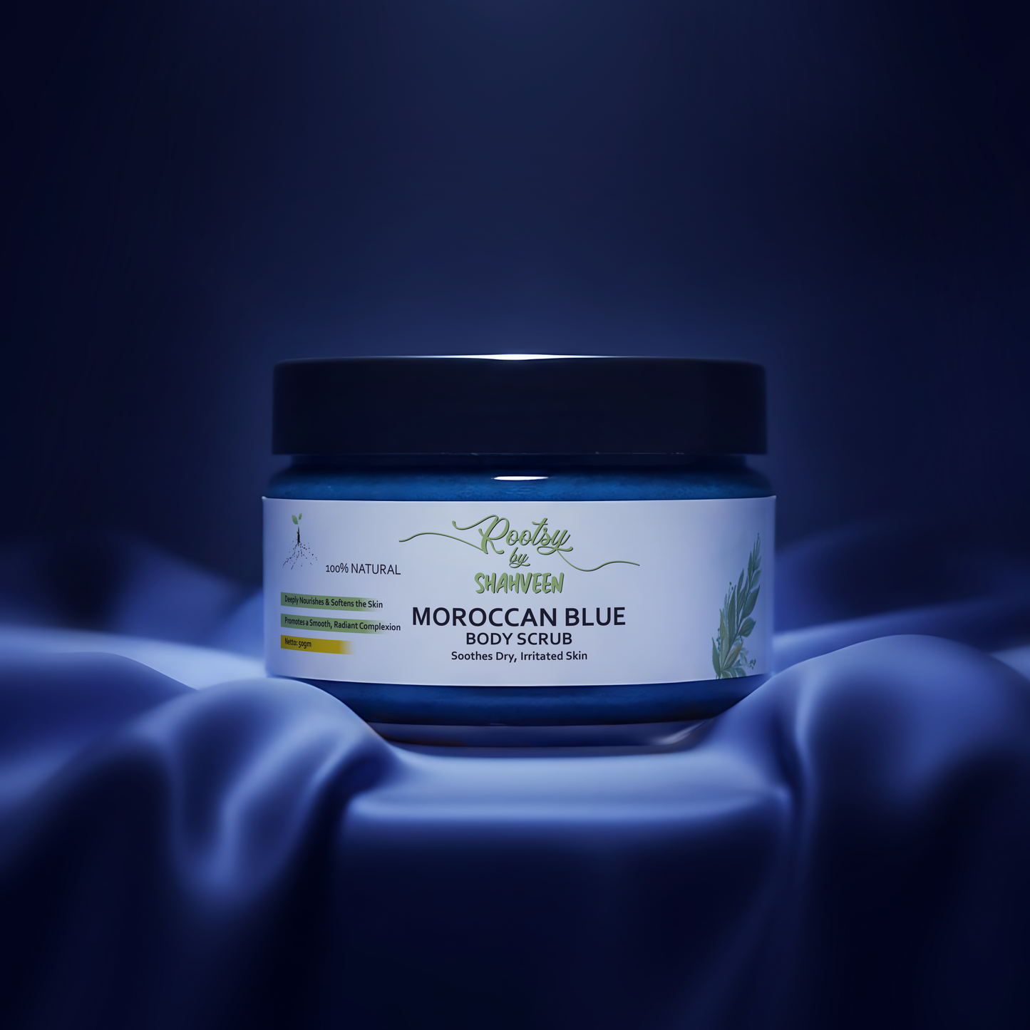 Moroccan Blue Body Scrub