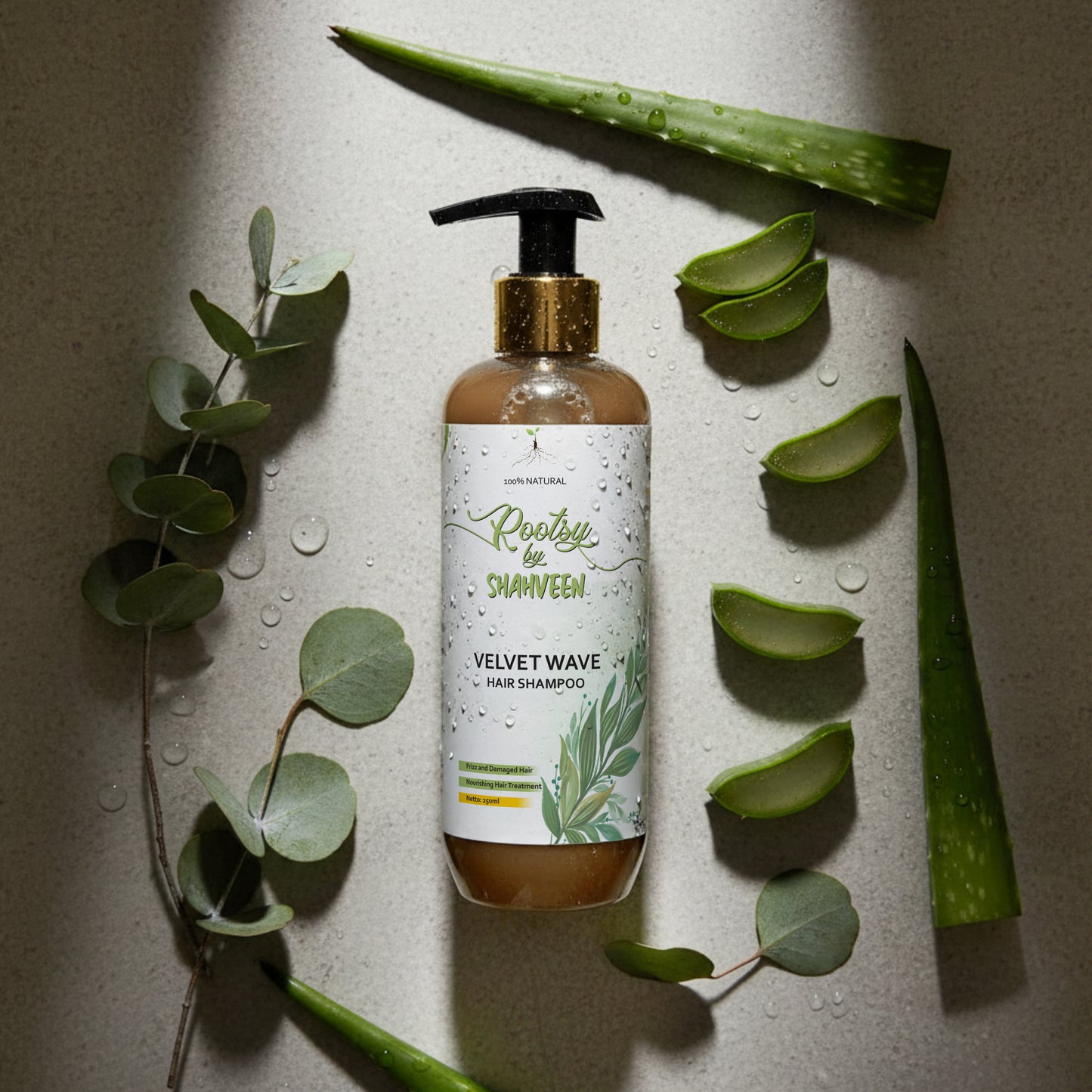 Velvet Wave Natural Herbal Repair Shampoo