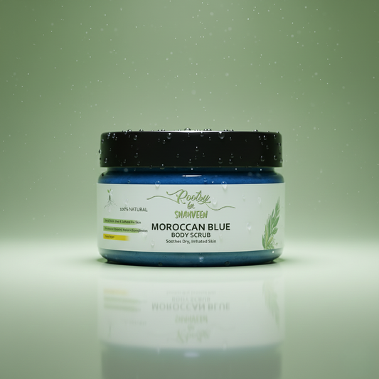 Moroccan Blue Body Scrub